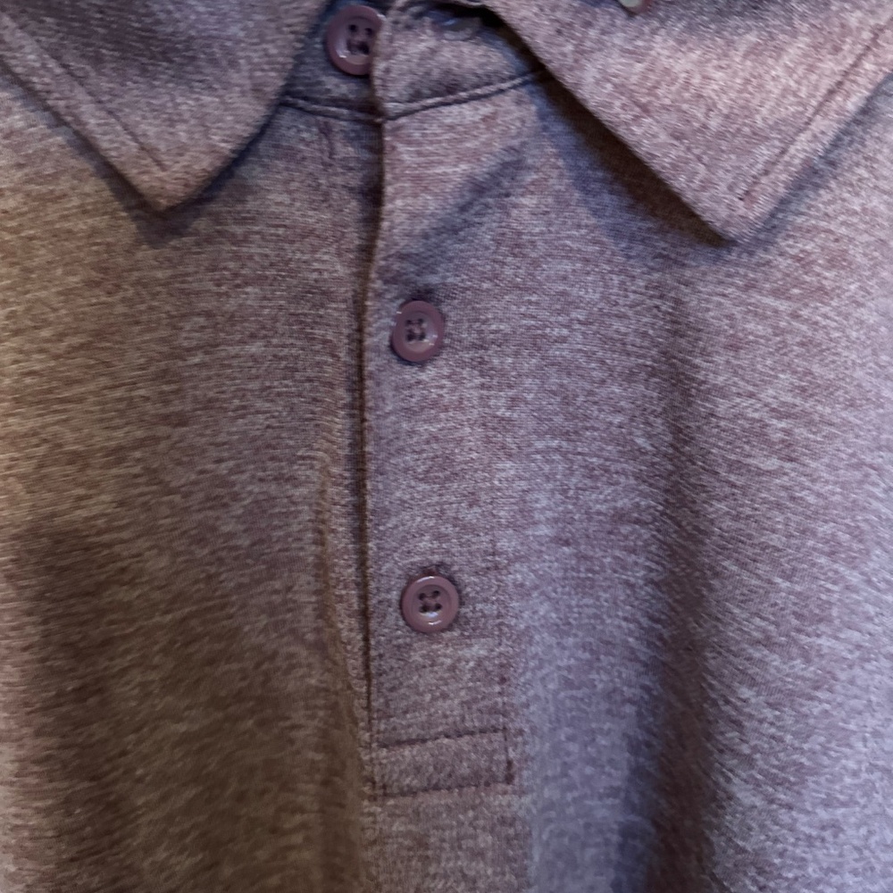 Stylus Men’s Heathered Polo Shirt - Short Sleeve - Picture 6 of 6